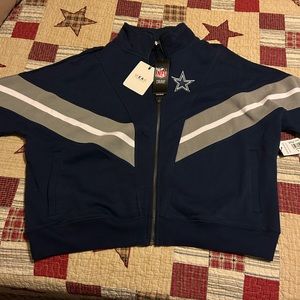 Ladies Size Large Dallas Cowboys Knit Jacket